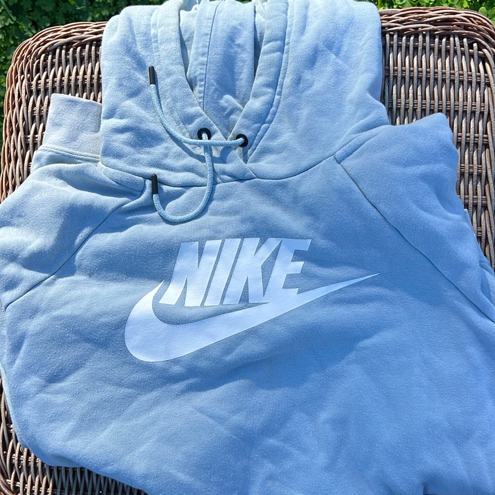 Light Blue NIKE Hoodie